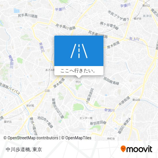 中川歩道橋地図