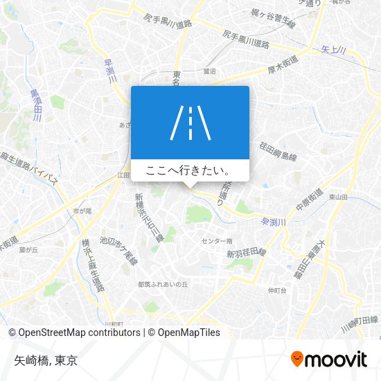 矢崎橋地図