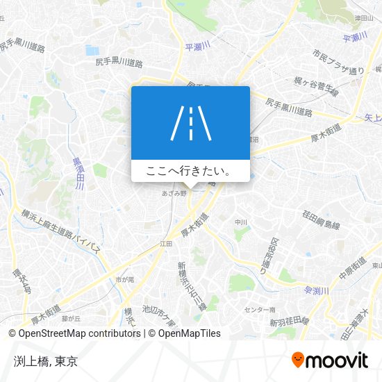 渕上橋地図