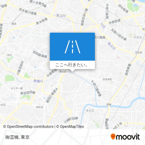 御霊橋地図