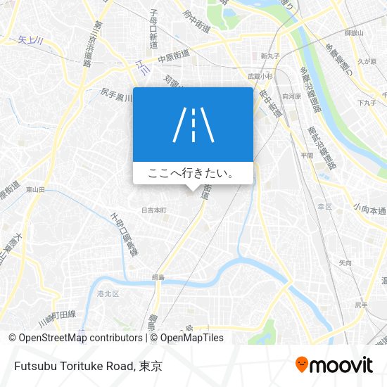 Futsubu Torituke Road地図