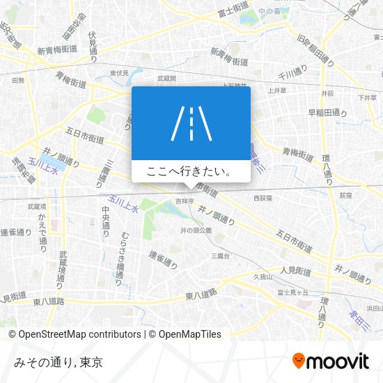 みその通り地図
