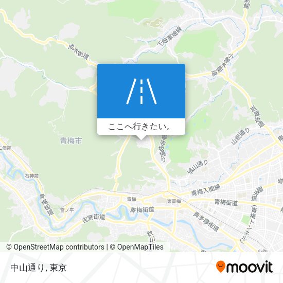 中山通り地図