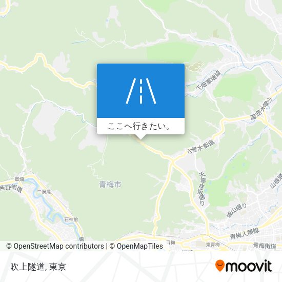 吹上隧道地図