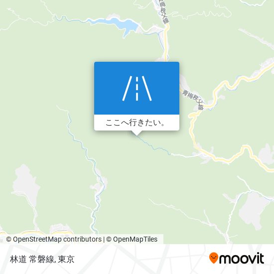 林道 常磐線地図