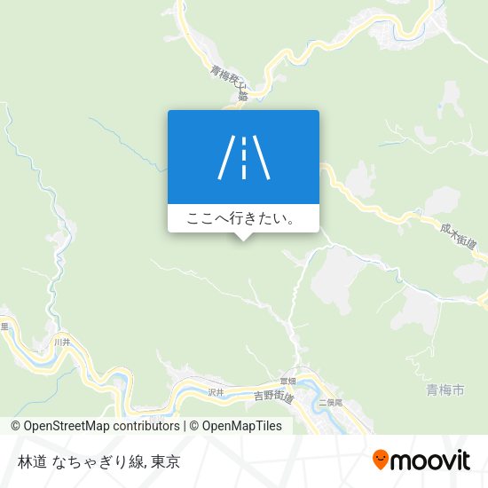 林道 なちゃぎり線地図