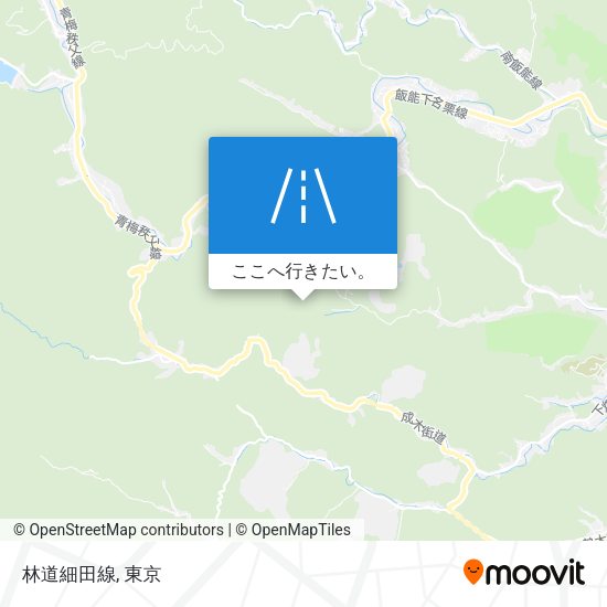 林道細田線地図