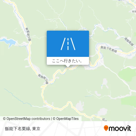 飯能下名栗線地図