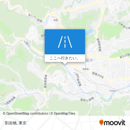 割岩橋地図