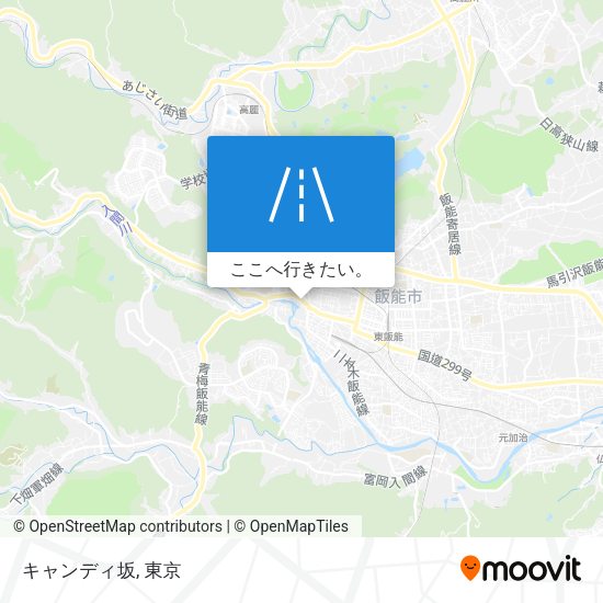 キャンディ坂地図