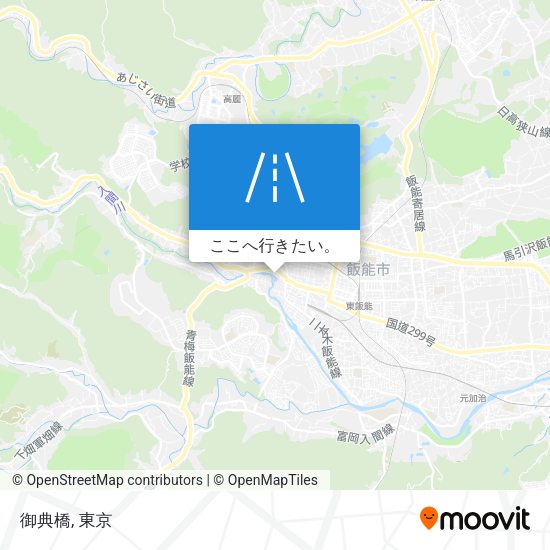 御典橋地図