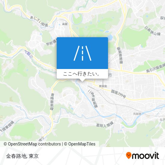金春路地地図
