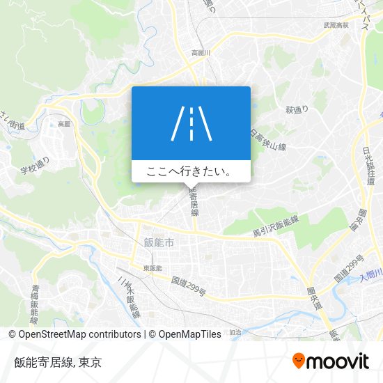 飯能寄居線地図