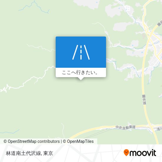 林道南土代沢線地図