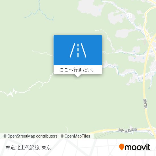 林道北土代沢線地図