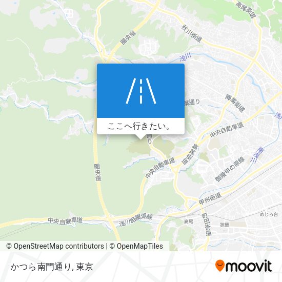 かつら南門通り地図