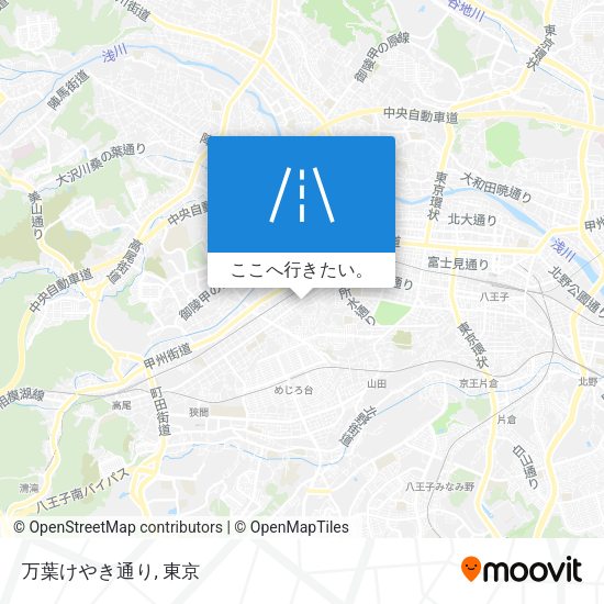 万葉けやき通り地図