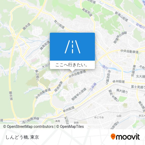 しんどう橋地図
