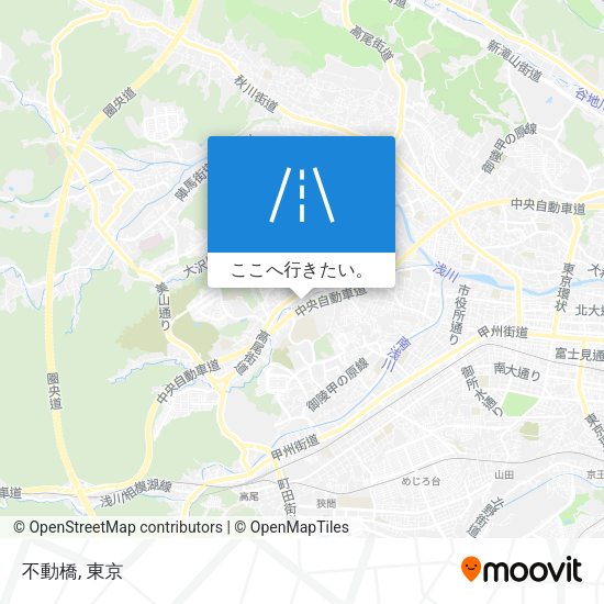不動橋地図