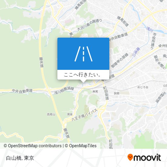 白山橋地図