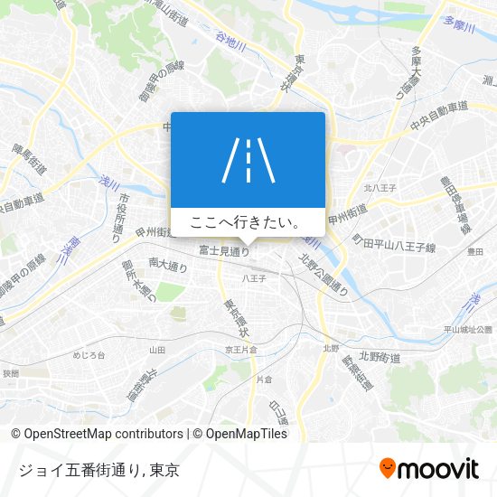 ジョイ五番街通り地図