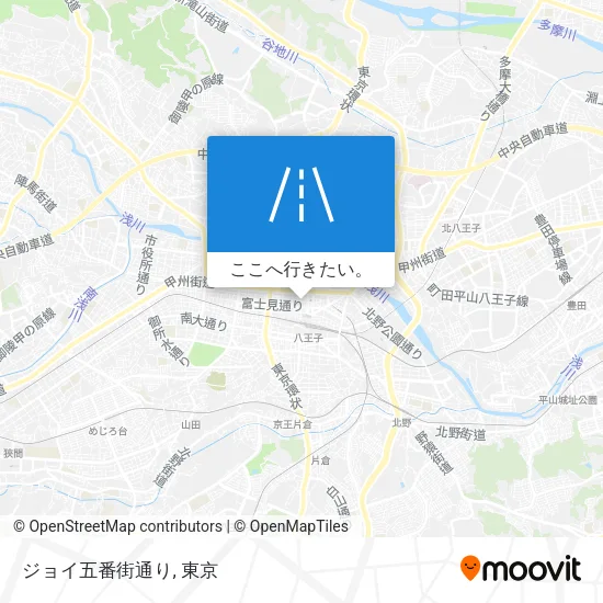 ジョイ五番街通り地図