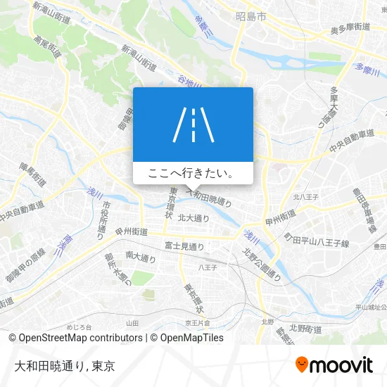 大和田暁通り地図