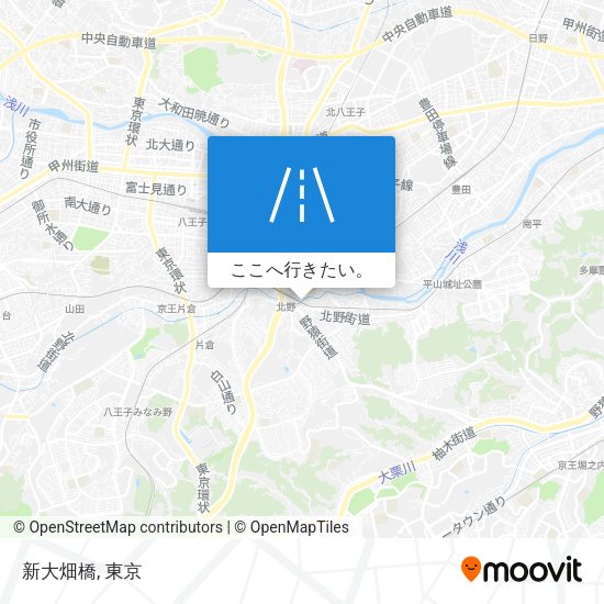 新大畑橋地図