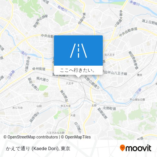 かえで通り (Kaede Dori)地図