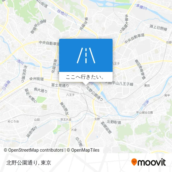 北野公園通り地図