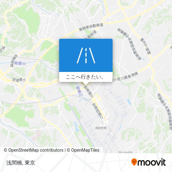浅間橋地図