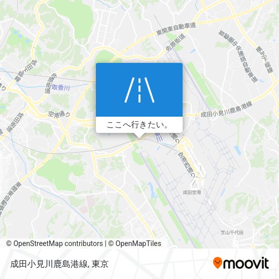 成田小見川鹿島港線地図