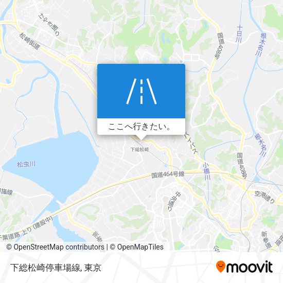 下総松崎停車場線地図