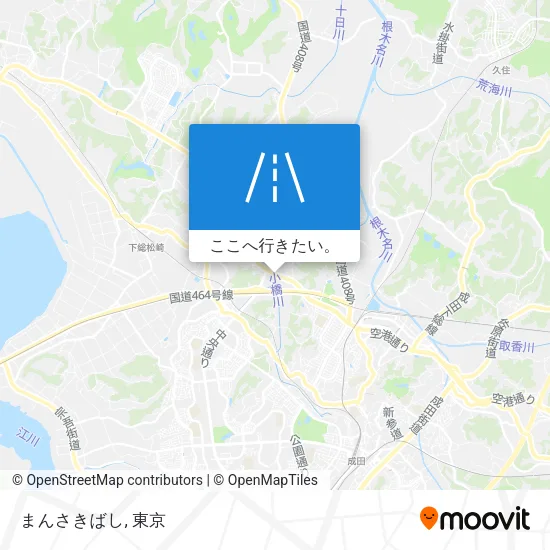まんさきばし地図