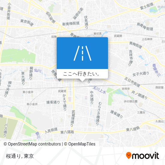 桜通り地図