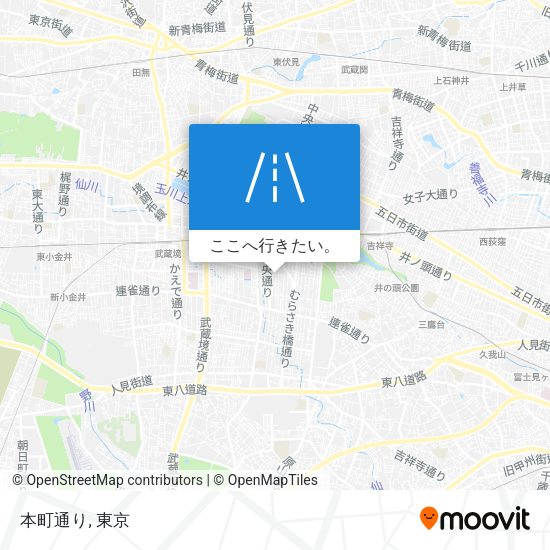 本町通り地図