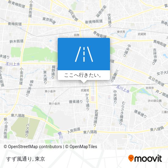 すず風通り地図