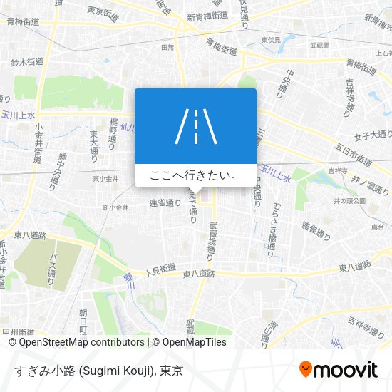 すぎみ小路 (Sugimi Kouji)地図