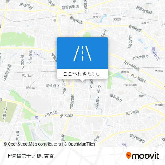 上連雀第十之橋地図