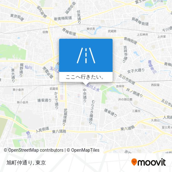 旭町仲通り地図