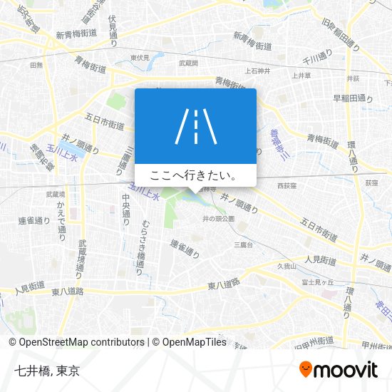 七井橋地図