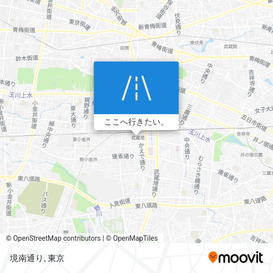 境南通り地図