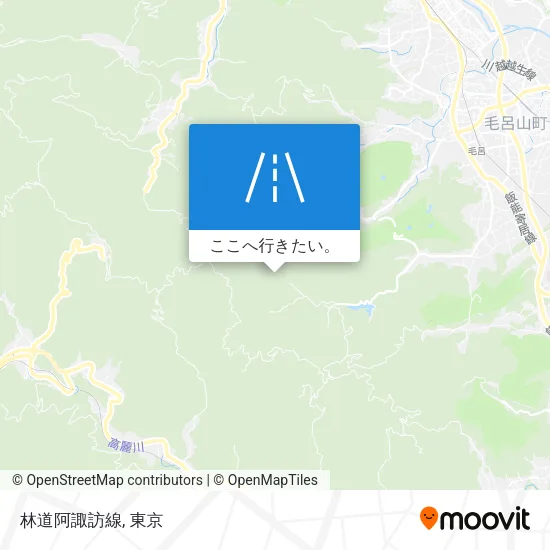 林道阿諏訪線地図
