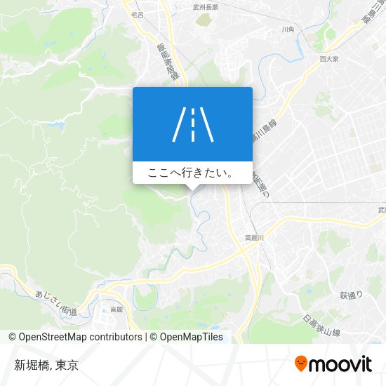 新堀橋地図