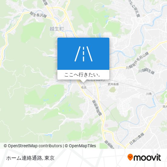 ホーム連絡通路地図