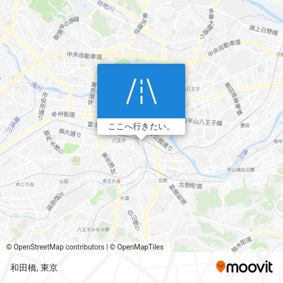 和田橋地図