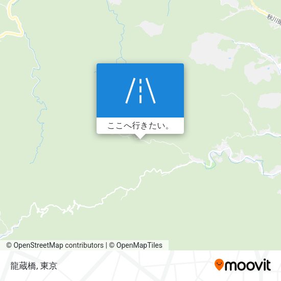 龍蔵橋地図