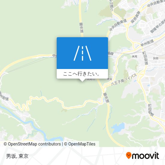 男坂地図