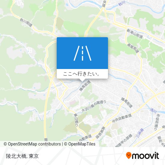 陵北大橋地図