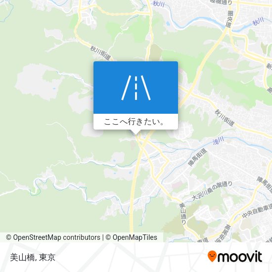 美山橋地図